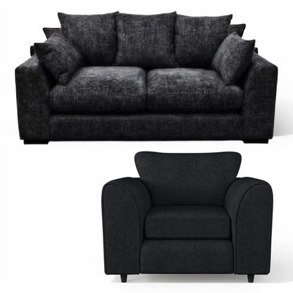 Cheswick Chenille Luxury Sofa Set – Comfortable Modern Living Room Couch