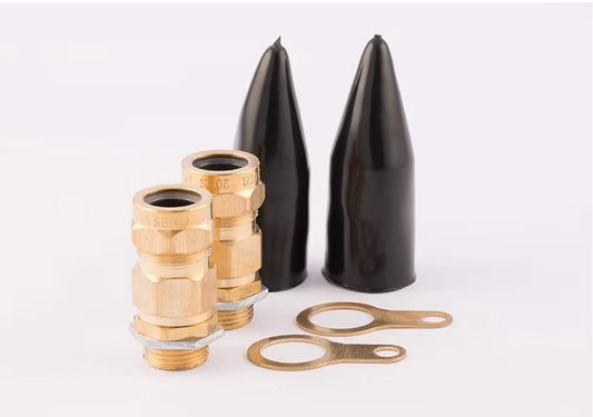 SWA Armoured Cable Gland 20CWS – Outdoor Weatherproof, BS Certified for Steel Wire Armoured Cable Brass Fittings